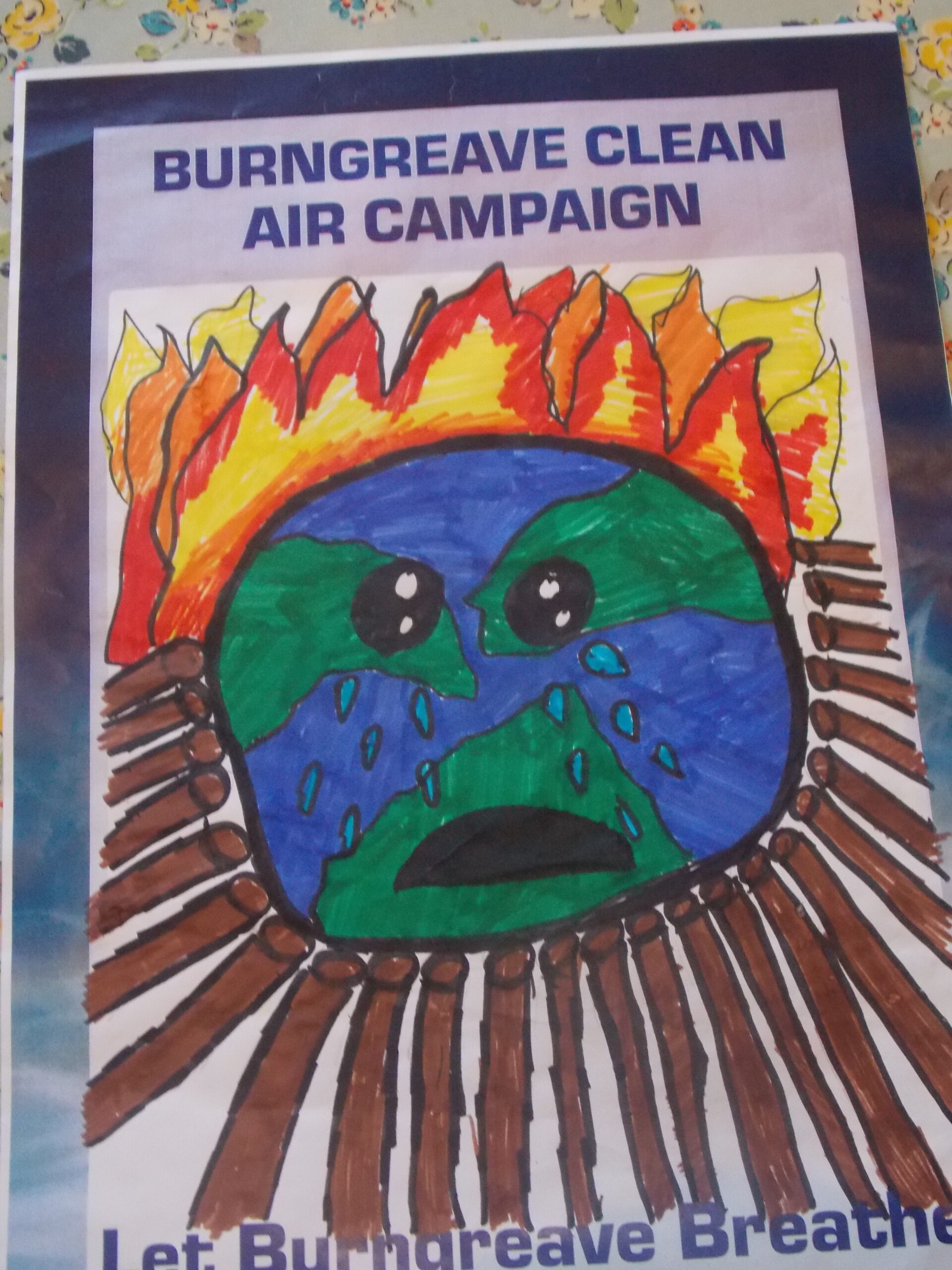 Burngreave Clean Air Campaign poster