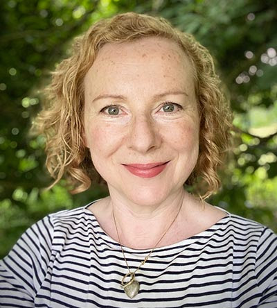 A photo of illustrator Lydia Monks, who has become a patron of Kids Plant Trees, who help children get outdoors and connect with nature