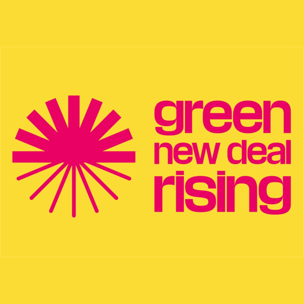 Logo for Green New Deal Rising